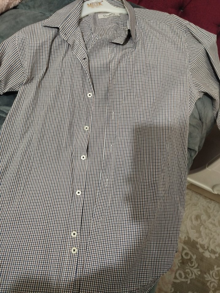 Kareli Erkek Gömlek, Uzun Kollu, Regular Fit - Görsel 2