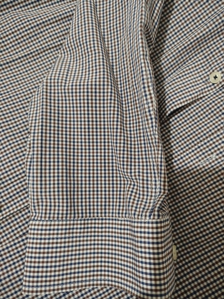 Kareli Erkek Gömlek, Uzun Kollu, Regular Fit - Görsel 3