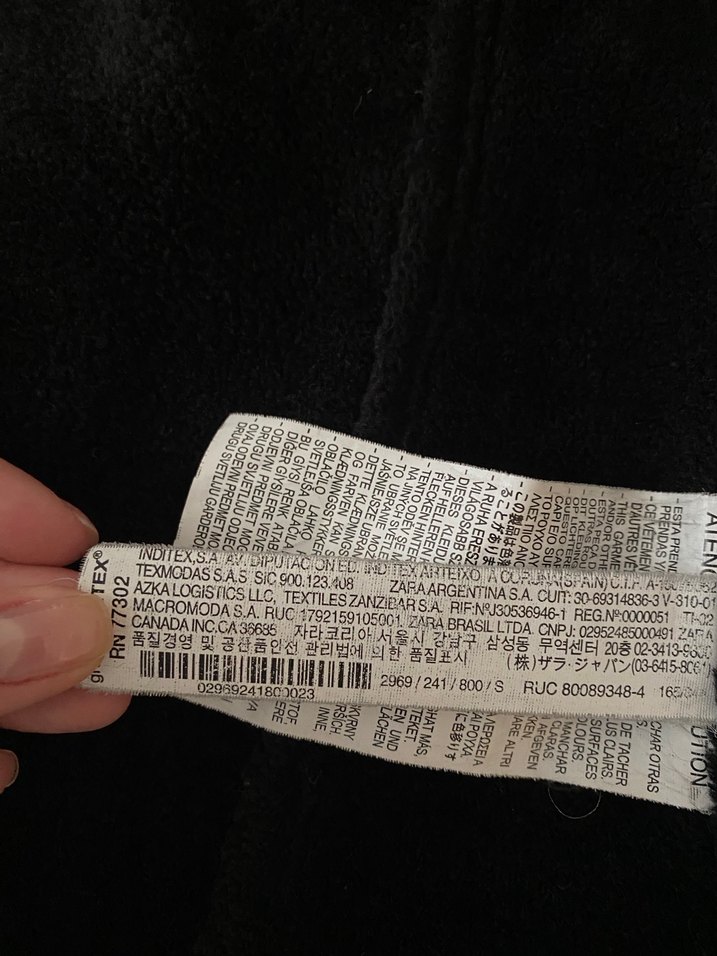 Siyah Kürklü Deri Biker Ceket - Görsel 3