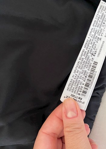 Kürk Detaylı Gri Yüksek Yakalı Kadın Ceket - Görsel 3