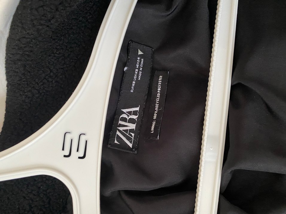 Kürk Detaylı Gri Yüksek Yakalı Kadın Ceket - Görsel 4