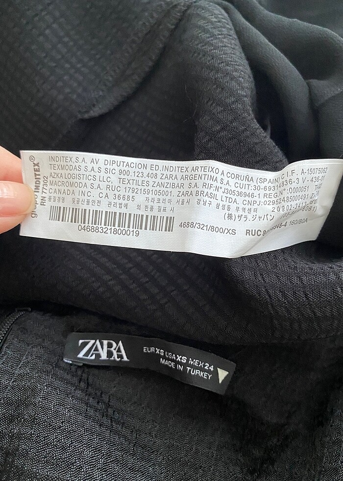 Boğazdan bağlamalı mini elbise - Görsel 2