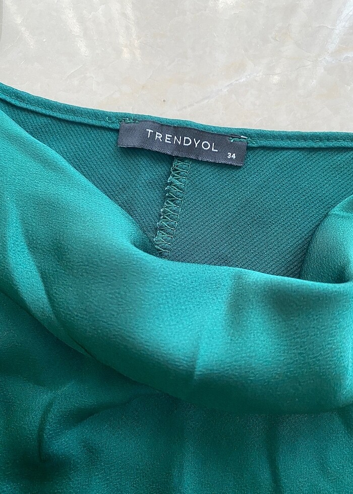 Saten bluz - Görsel 2