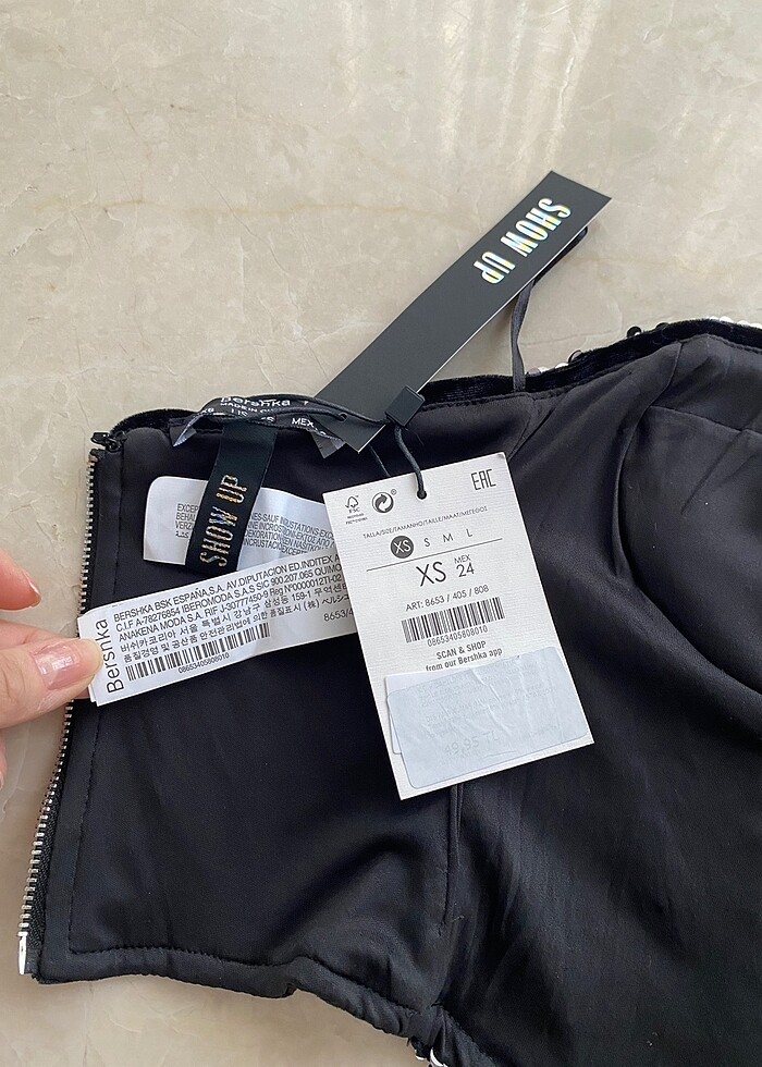 Pullu korse - Görsel 3