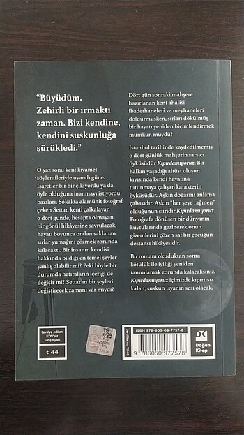  Kıpırdamıyoruz İsmail Güzelsoy 