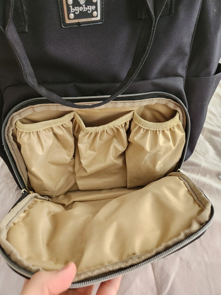 Siyah Bebek Bakım Çantası - Görsel 3