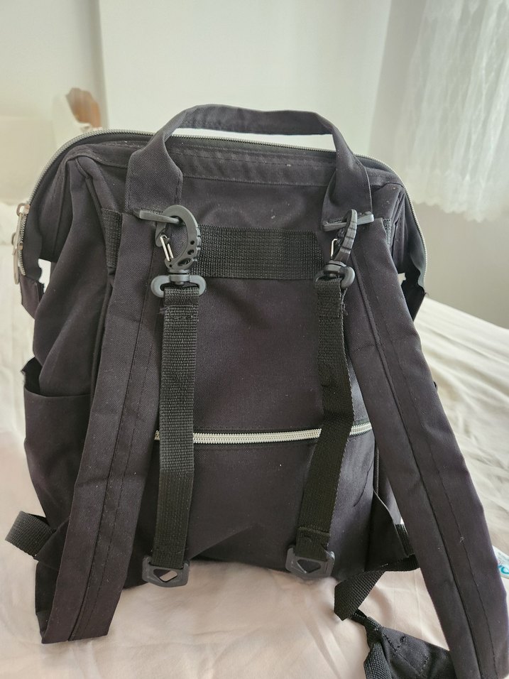 Siyah Bebek Bakım Çantası - Görsel 2