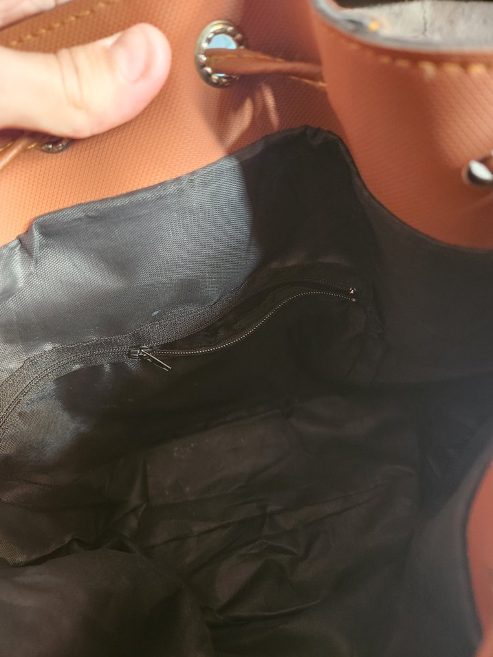 Kahverengi Deri Kadın Çanta - Görsel 5