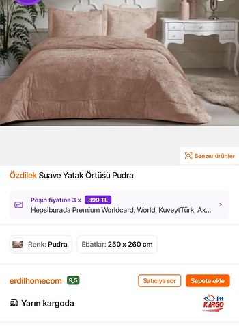 Ozdilek Yatak Örtüsü - Görsel 3