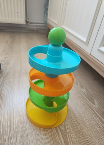 Renkli Eğitici Oyuncak Top ve Kule - Görsel 3