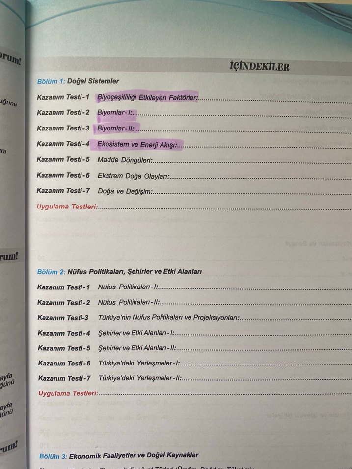 AYT Coğrafya Soru Bankası - Toprak Yayıncılık - Görsel 2