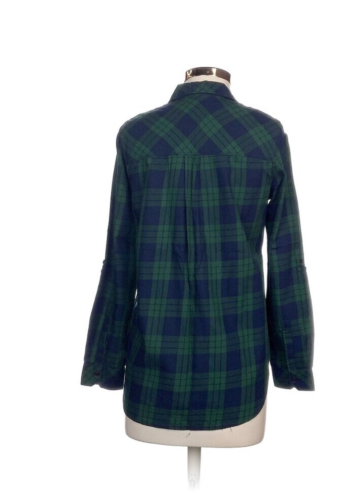 Yeşil Kadın Gömlek - Görsel 3