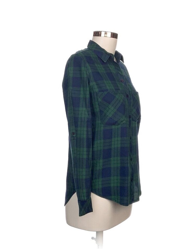 Yeşil Kadın Gömlek - Görsel 2