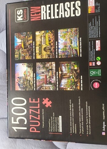  1500 parça puzzle 