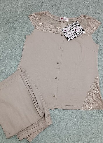 l Beden Bondy pamuklu pijama takımı 