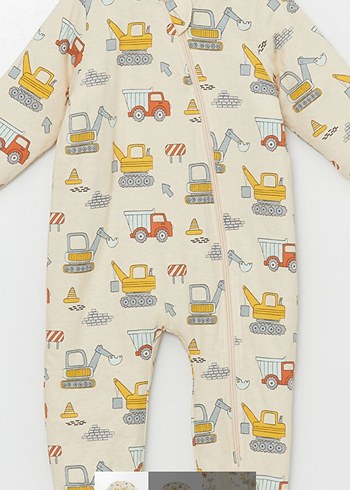 Uzun Kollu Erkek Bebek Tulum - Görsel 2