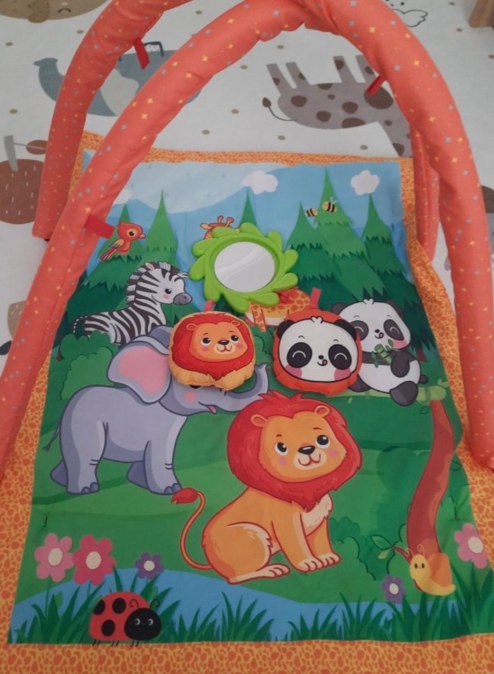 Renkli Bebek Oyun Halısı - Görsel 2