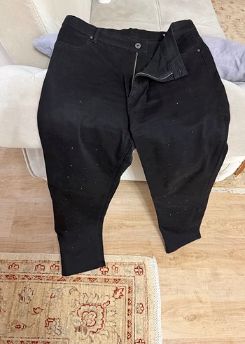 Red Apple Siyah Tas İslemeli Kot Pantolon