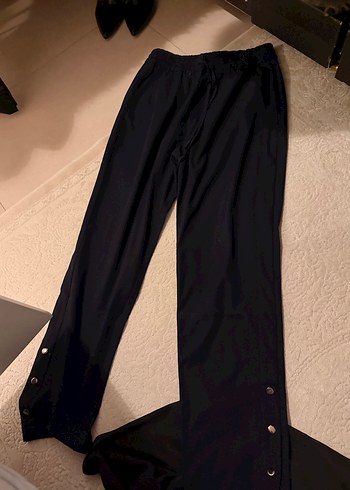 Düğmeli lacivert bol pantolon xs/s/m bedenler için uygun - Görsel 2