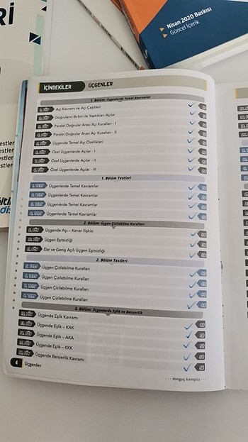 Beden Renk Egitim vadisi geometri soru bankası ve gri koç üçgenler
