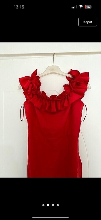 Trendyol & Milla Milla kırmızı elbise