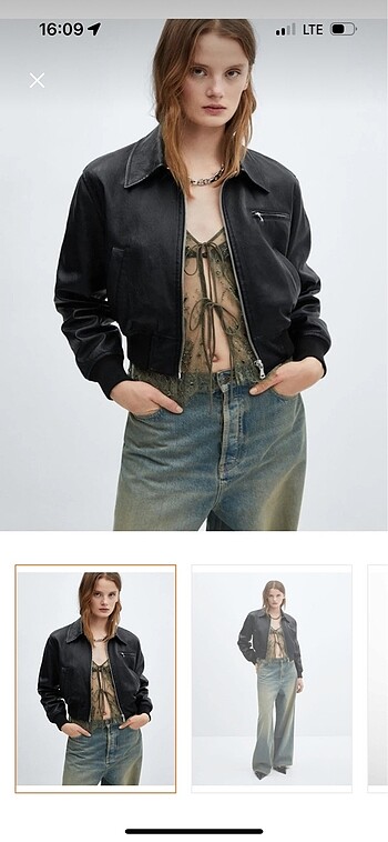 Mango vintage ceket