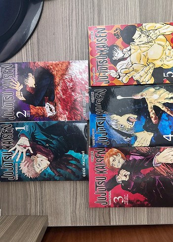Jujutsu Kaisen Manga Seti 5 Cilt