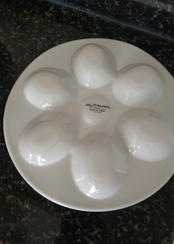 Kahvaltı masası porselen yumurtalık - Görsel 2