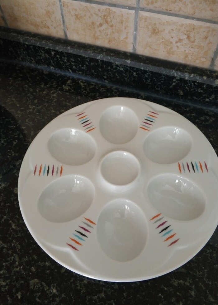 Kahvaltı masası porselen yumurtalık - Görsel 3