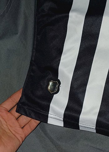 tek beden Beden gri Renk Adidas Çocuk Beşiktaş Siyah-Beyaz Çizgili Takım