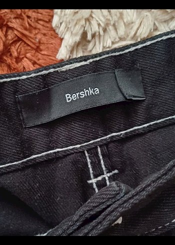 s Beden Siyah Rahat Kesim Unisex Kargo Pantalon