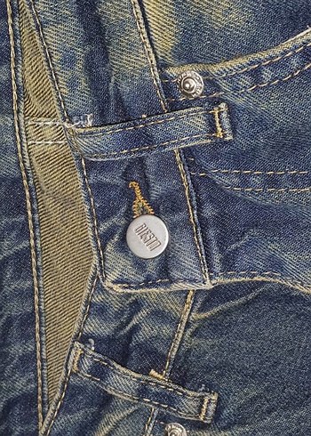 Giesto Baggy Eskitme detaylı pantalon - Görsel 2