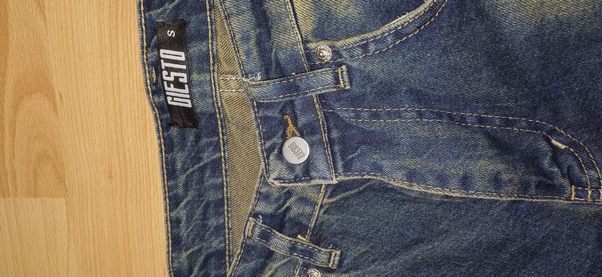 Giesto Baggy Eskitme detaylı pantalon - Görsel 2