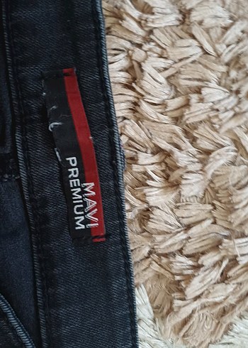 m Beden Mavi Jeans Siyah Dar Kalıp Skinny Kot Pantalon
