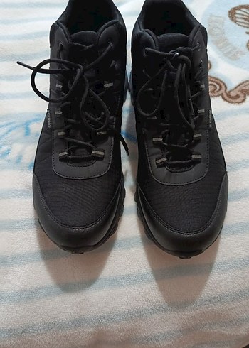 46 numara Erkek Siyah Bağcıklı Spor Ayakkabı - Görsel 8