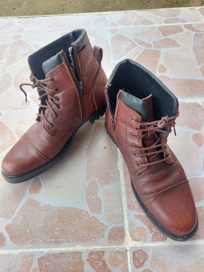 ERKEK BOT KAHVERENGİ. 43.NUM.TEMIZDIR - Görsel 2