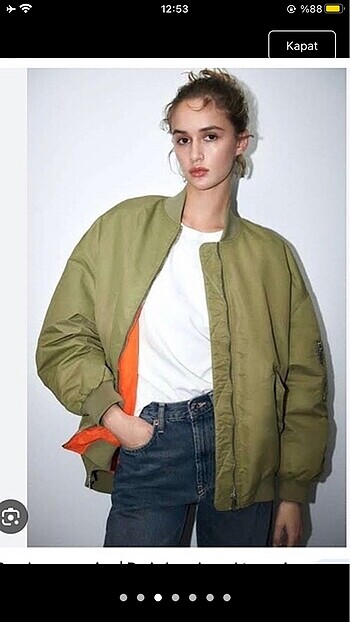 Zara Zara bomber ceket