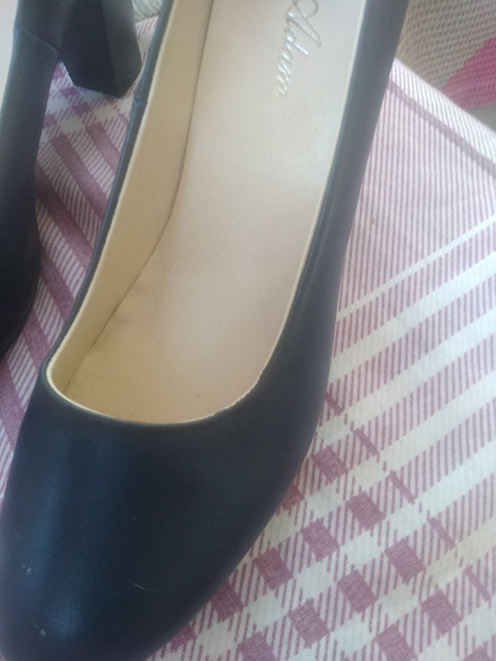 Klasik lacivert Kadın Topuklu Ayakkabı 39 no - Görsel 2