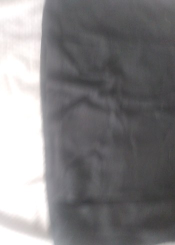 Drapeli Siyah Midi Etek. m beden. - Görsel 2