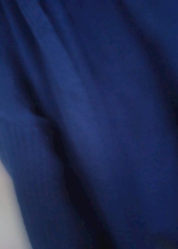 saks mavi. Bayan hırka. s ve m beden uyumludur - Görsel 5