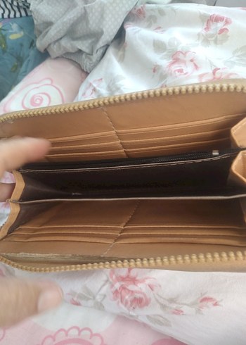 Çok Renkli Bohem Baskılı Fermuarlı Cüzdan - Görsel 5