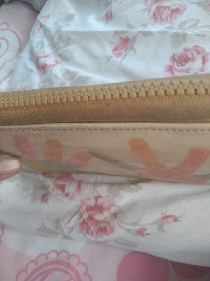 Çok Renkli Bohem Baskılı Fermuarlı Cüzdan - Görsel 3