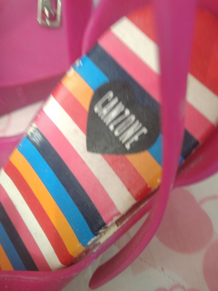 Bayan canzone marka pembe 38 no ayakkabı temiz. - Görsel 4