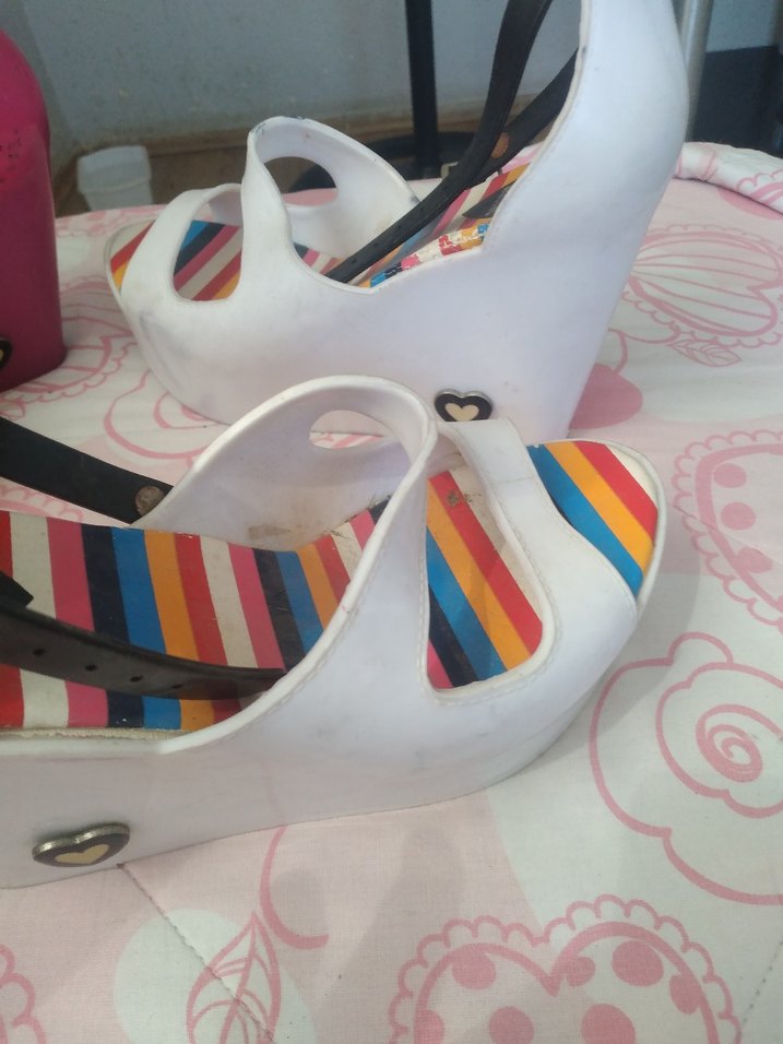 Bayan canzone ayakkabı beyaz. temiz - Görsel 4