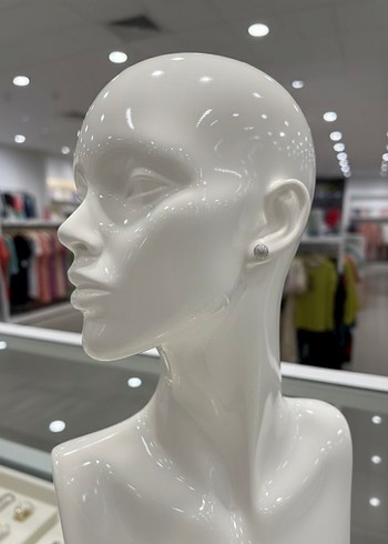 Kadın Top Küpe - Görsel 2