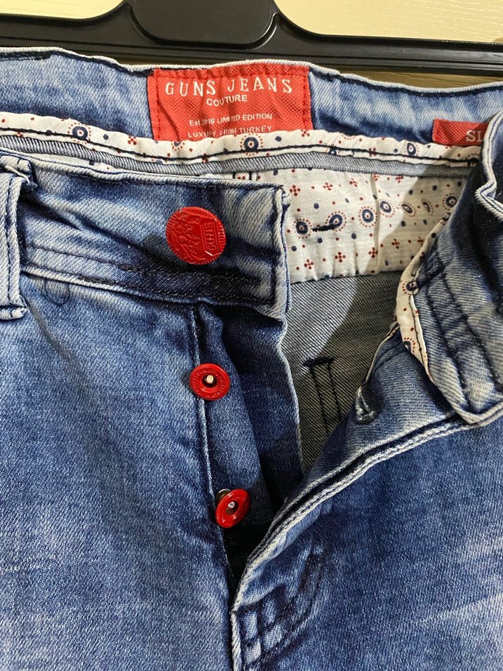 Erkek Slım Fit Kot Şort - Görsel 4