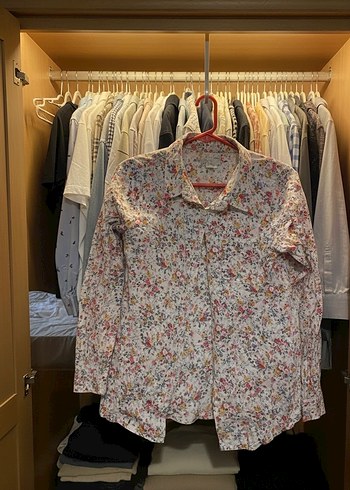 Koton Çiçek Desenli Çocuk Gömlek - Görsel 2