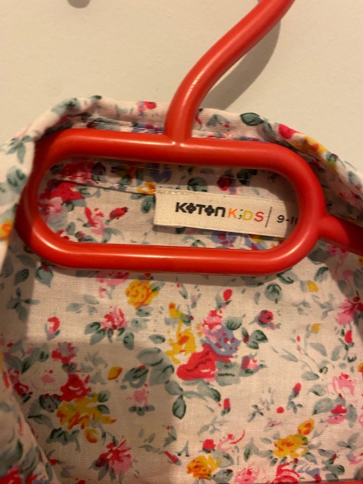 Koton Çiçek Desenli Çocuk Gömlek - Görsel 4