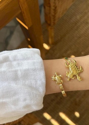 Kaplumbağa Figürlü Bileklik - Görsel 2