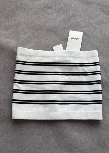 Addax Çizgili Straplez - Görsel 2